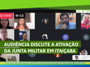 Audiência discute a ativação da Junta Militar em Itaiçaba