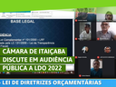 Câmara de Itaiçaba discute em audiência pública a LDO 2022