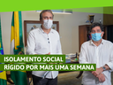 Ceará seguirá em isolamento social rígido por mais uma semana