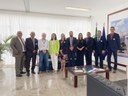 Vereadores da Câmara Municipal de Itaiçaba visitam Interlegis, no Senado Federal